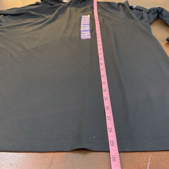 GAP Fit Men's Long Sleeve Moisture Wicking Reflective Logo Active Hoodie XXL - Picture 4 of 10